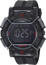 Timex Expedition Digital CAT World Time 47mm Watch Black/Negative