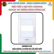 [Beautiful chandelier]Mrimma G6 face - White genuine tempered glass with innovative German technolog