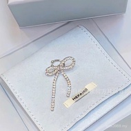 Ribbon hefang Ear Bow Bone Clip Earrings hefang VFNO