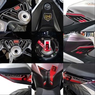 New RS457 Accessories 3D Stickers 3D Adhesive Tank Pad Motorcycle Protection For Aprilia RS 457 2024