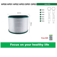 【HEPA Filter】OEM Air Purifier Filter For DYSON AM11 TP01 TP02 TP03 BP01 HP01 PURE COOL LINK Compatible Air Purifier Fan Filter with Anti-bacterial Coating 兼容戴森空气净化器滤芯