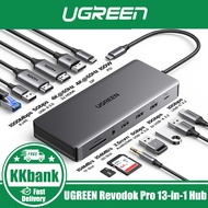 UGREEN Revodok Pro 13-in-1 Hub DP, HDMI, USB-A, UAB-C, SD/TF, Audio/Mic, Ethernet Docking Station