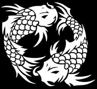 #Premium Quality# Car sticker Koi Fish" 没有鱼 "/Fish Sticker Car/Sticker Kereta/Sticker Koi Fish/ Vira