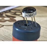 2N3643 NPN BJT transistor disassemble