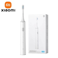 XIAOMI MIJIA แปรงสีฟันไฟฟ้า T300 IPX7แปรงสีฟันอัลตราโซนิกแปรงโซนิคอัจฉริยะกันน้ำสำหรับแปรงสีฟัน