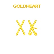 Goldheart  999 Gold Cross X Earrings