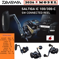 Daiwa 25'26'SALTIGA IC 100/300-C Various types Genuine Japanese product IC Counter Jigging Vertical