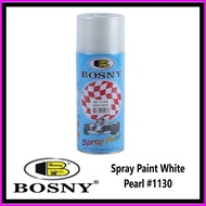 § ▥ Bosny Spray Paint White Pearl #1130