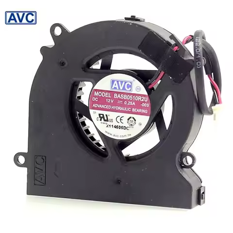 new 5010 5cm turbo blower cooling fan 12V 0.25A BASB0510R2U wind capacity for 50*50*10mm for AVC