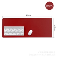 Double-sided Leather Desk Mat Mouse Mat Large Writing Desk Mat Anti-Slip Protection Advertising Mat Press