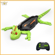 deveodo Wall-climbing Lizard Toy Kids Gecko Toy Rechargeable Rc Wall Climbing Gecko Toy Educational 
