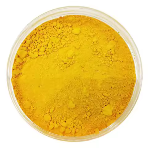 Cosmetic Grade Matte Effect Iron Oxide Yellow Pigment Powder Various Matte Pigments For Makeup Lips 