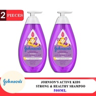JOHNSON'S Active Kids Strong & Healthy Shampoo 500ml