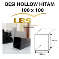 Besi Hollow Hitam 100x100