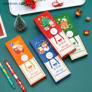 Uloverun Cute Christmas Stationery Cartoon Bear School Supplies Candy Case Children Gift Pencil Case Gift Box Storage Box Christmas Pencil Box SG