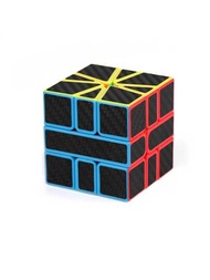 聖誕禮物碳纖維不規則魔術方塊，成人光滑減壓益智玩具，2x2 3x3 4x4 5x5 Megaminx 金字塔傾斜光滑魔術方塊