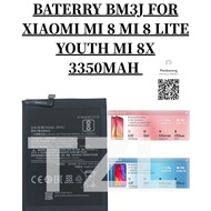 BATERRY BM3J COMPATIBLE XIAOMI MI 8LITE MI 8 YOUTH MI 8X BATERI 3350MAH ORI TZL