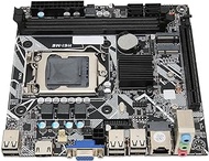 Zunate LGA 1155 Motherboard, NVME WiFi M.2 DDR3 Mini ITX Motherboard, USB2.0 SATA2.0 Desktop Computer Motherboard with VGA, HDMI