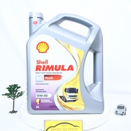 Shell Rimula R4 Plus SAE 15W-40 5 Liter Api CI-4/CH-4 Oli Mobil Mesin Diesel Pelumas Synthetic Dynam