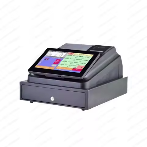 All-in-One Touch Screen POS Cash Register - Multilingual with Built-in Printer for Export