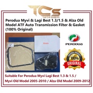 Perodua Myvi &amp; Lagi Best 1.3/1.5 &amp; Alza Old Model ATF Auto Transmission Filter &amp; Gasket (100% Original)