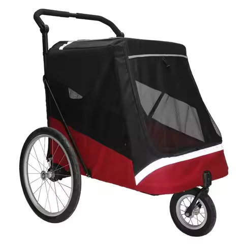 Luxury Pet Stroller for Large Dogs