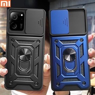 Shockproof Heavy Hard Casing For Xiaomi 13T Pro 13 Lite Xiaomi 12T Pro 11T Pro Xiaomi 14 Pro Case with Metal Stand Cver