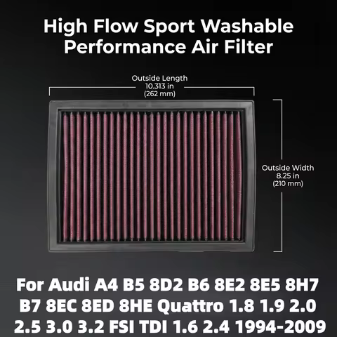 For Audi A4 B5 8D2 B6 8E2 8E5 8H7 B7 8EC 8ED 8HE Quattro 1.8 1.9 2.0 2.5 3.0 3.2 FSI TDI 1.6 2.4 199