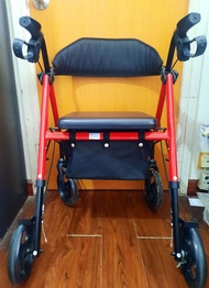 康倍星助行手推車連置物籃