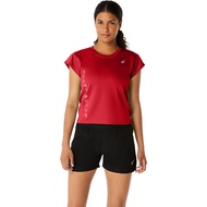 ASICS : 2012D126.600 KATAKANA MESH SS TOP WOMEN เสื้อคอกลมผู้หญิง ของแท้