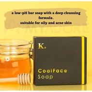 ) 🎁 Kayman CoalFace Soap Cleanser Essense Toner Suntella Serum Moisturizer Sunscreen Mini Balm Clean