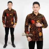 Primisima Cotton Long Sleeve Batik Shirt For Men - Batik Bae.