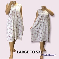 Plus size duster with one pocket big size dress/duster/PANTULOG/pambahay