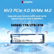 NV3 SSD 500GB 1TB 2TB NVMe PCIe Gen 4.0x 4โซลิดสเตทไดรฟ์ M.2 2280สำหรับแล็ปท็อปเดสก์ท็อป SSD ภายใน-ม