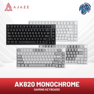 Ajazz AK820 Monochrome 75% Gasket Mount Mechanical Gaming Keyboard