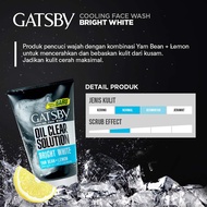 Gatsby Cooling Face Wash Sabun Cuci Wajah Pria