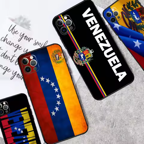 Venezuela Flag Coat Of Arms Case For Xiaomi Redmi Note 13 Pro 14 12 11 10 9 11S 12S Redmi 10C 12C 13