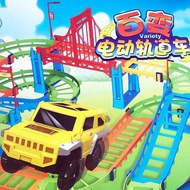 Creative car track assembly toy set