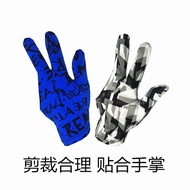 Free Shipping Pool Unique Flower Gloves Three-Finger Gloves Men Women Left Right Hand Flower Color G