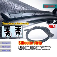 Silicone Wiper Strip (Cartilage Wiper) Dedicated Width 6MM Replaceable Silicone Wiper Strip