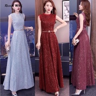 【Recoal&amp;Mall】 Gown For Ninang Wedding Dress For Woman Casual Plus Size Evening Dress Female Te