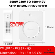 PREMIUM 500W 800W 2000W 3000W Step Down Voltage Transformer 240v to 100v/110v Converter