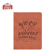 Elim Journal Notebook Debossed Lux Leather - 1 Peter 1:2 - School & Office Supplies
