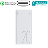 Romoss Sense 6+ Type-C QC3.0 20000mAh Powerbank