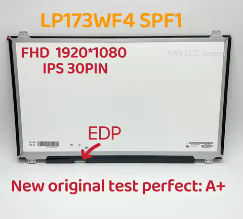 17.3" IPS LP173WF4 SPF1 SPF5 B173HAN01.0 N173HCE-E31 LTN173HL02 Laptop lcd Matrix Display Panel 72% 