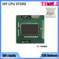 THJEJ Intel Core i7-740QM i7 740QM SLBQG 1.7 GHz Quad-Core Eight-Thread CPU Processor 6W 45W Socket G1 / rPGA988A ABTTE