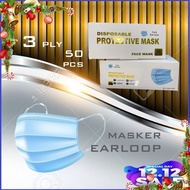 MASKER 3PLY/MASKER EARLOOP/MASKER 3PLY