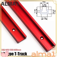 ALMA 1Pcs T-Track, Aluminium Alloy 300-600mm T-Slot Track,  Slide Guide Rail 19 Type 19x9.5mm T Slid