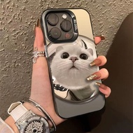 Cute Cartoon Cats case iPhone xs max xr 11 12 pro 13 14plus 15 pro max iPhone 7 8 se 13 pro max 12 13 mini casing