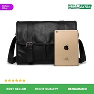 Leather Messenger Bag PU Leather Macbook iPad 13 14 15 inch